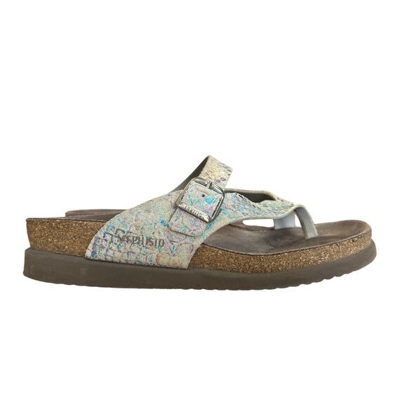 MEMPHISTO WOMENS LEATHER SANDAL SIZE 38 Size 8 USA - Picture 4 of 8